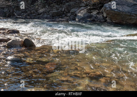 Outdoor Fotos von Creek und Spuren von soddy Daisy Tennessee Stockfoto