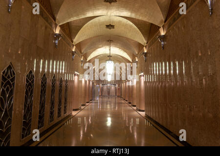 Art déco-Lobby der 570 Lexington Avenue, Manhattan, New York, USA Stockfoto