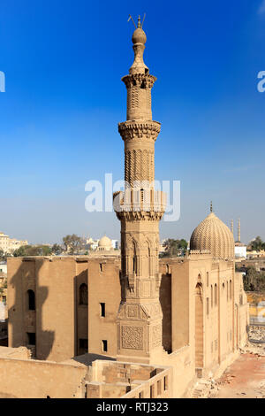 Sultan Inal Mausoleum (1451-1456), Kairo, Ägypten Stockfoto