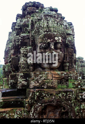 Bayon Tempel (12. Jahrhundert), Angkor Thom, Kambodscha Stockfoto