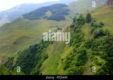 Berglandschaft, Mtiuleti, Georgia Stockfoto