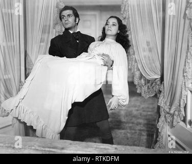 Laurence Olivier als Heathcliff Merle Oberon wie Cathy Wuthering Höhen Direktor 1939 William Wyler Emily Bronte Produzent Samuel Goldwyn Company/United Artists Stockfoto