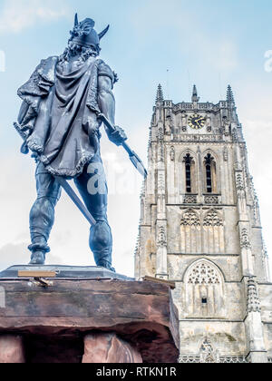 Szenen in Tongeren, Flandern in Belgien Stockfoto