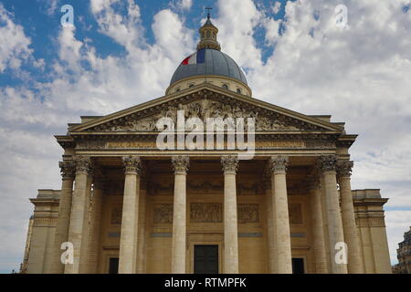 Das Pantheon in der Stadt von Paris, Frankreich Stockfoto