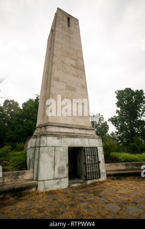 William Henry Harrison Grab State Memorial in North Bend, Ohio, USA Stockfoto