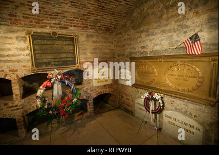 William Henry Harrison Grab State Memorial in North Bend, Ohio, USA Stockfoto