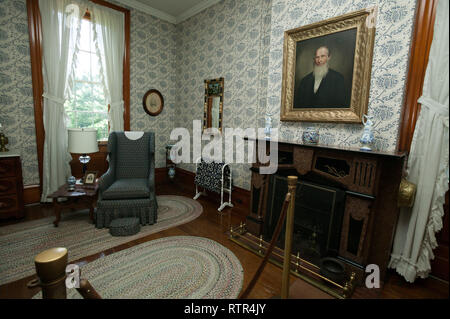 Rutherford B. Hayes Historic Site auch als Spiegel Grove in Fremont, Ohio bekannt Stockfoto