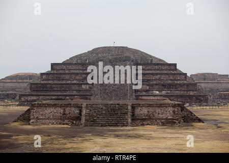 Pyramiden von Teotihuacan in der nähe von Mexico City, Mexiko Stockfoto