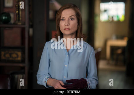 RELEASE DATUM: März 1, 2019 Title: Greta STUDIO: Focus Features Regie: Neil Jordan PLOT: Eine junge Frau freundet sich mit einem einsamen Witwe, die es beherbergen einen finsteren Agenda ihr gegenüber. In den Hauptrollen: Isabelle Huppert als Greta Hideg. (Bild: © Focus Features/Entertainment Bilder) Stockfoto