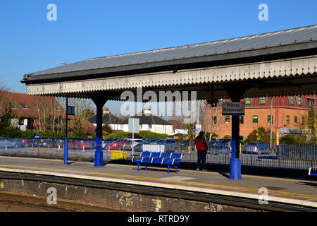 Princes Risborough Bahnhof, Princes Risborough, Buckinghamshire, Großbritannien Stockfoto