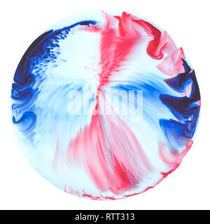 Moderne Marmor Farbe texturiert. Abstrakte Acrylmalerei. Luxus Steine Tapete. Zum Erstellen von Hintergründen und Präsentationen Design, Banner oder Kreis Stockfoto