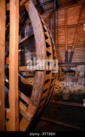 Grube Samson Bergwerksmuseum, Sankt Andreasberg, Harz, Niedersachsen, Deutschland Stockfoto