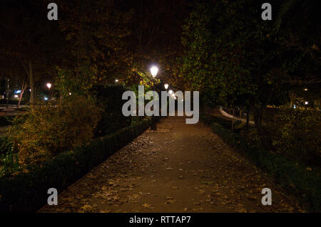 Paseo de la Bomba Park in Granada, Spanien Stockfoto