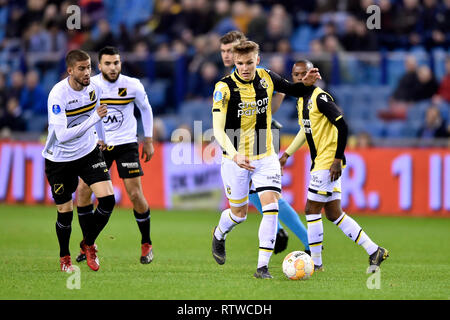 Arnheim, 02-03-2019, GelreDome, Saison 2018 / 2019, Eredivisie, NAC Breda Spieler Martin Odegaard während dem Spiel Vitesse-NAC Stockfoto