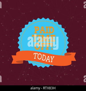 Handschrift text zahlende Zeit weg. Begriff Sinne Ferienhäuser mit vollständiger Zahlung Ferienhäuser ruhenden Heilung Stockfoto