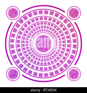 Abstrakte runik Textur Stockfoto