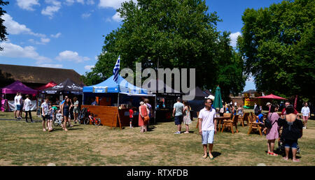 Essen und Trinken Festival Marlow, Marlow, Buckinghamshire, Großbritannien Stockfoto