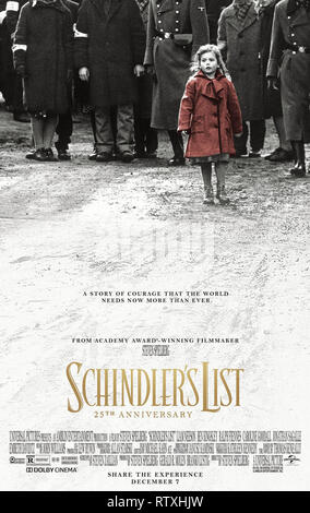 Original Film Titel: SCHINDLERS LISTE. Englischer Titel: SCHINDLERS LISTE. Jahr: 1993. Regie: Steven Spielberg. Quelle: UNIVERSAL PICTURES/Album Stockfoto