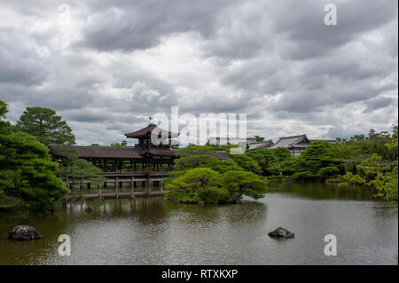 Heian Jingu, Shin-en Garten, Kyoto, Japan Stockfoto