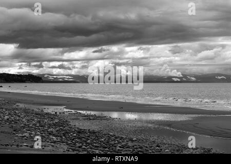 Die Olympische Halbinsel von Whidbey Island Stockfoto