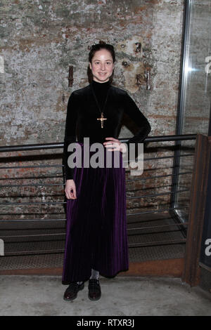 Sandra von Ruffin, Das letzte Mahl, Zeise Hallen Altona, Hamburg, 30.01.2019 Mit: Sandra von Ruffin, Wo: Hamburg, Deutschland Wann: 30 Jan 2019 Credit: Becher/WENN.com Stockfoto