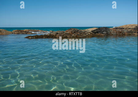 Champagne Pools, Fraser Island, Queensland, Australien Stockfoto