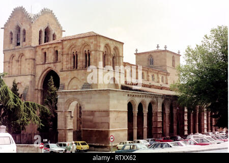 Die Basilika von San Vicente, Avila, Spanien Stockfoto