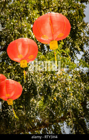 Chan Sie shu Yuen clan Ahnenhalle Chinesisch in Kuala Lumpur, Malaysia Stockfoto