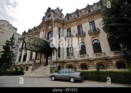 Cantacuzino Palace - George Enescu Museum, Bukarest, Rumänien Stockfoto