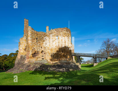 Dirleton Castle in East Lothian, Schottland, Großbritannien Stockfoto