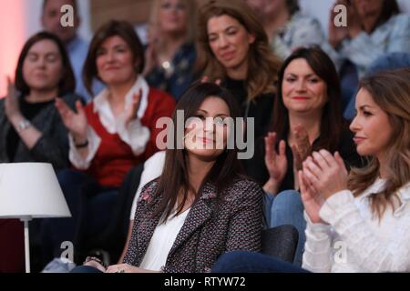 Madrid, Spanien. 03 Mär, 2019. Senator, Lorena Roldán gesehen an der Handeln. Credit: CORDON Cordon Drücken Sie die Taste/Alamy leben Nachrichten Stockfoto