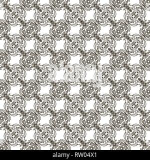 Nahtlose Hintergrund im barocken Stil Stock Vektor