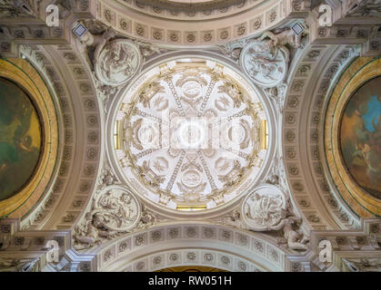 Albani Kapelle in der Basilika von San Sebastiano fuori le Mura in Rom, Italien. Stockfoto