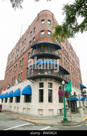 The Haunted Hotel Lafayette, Marietta, OH Stockfoto