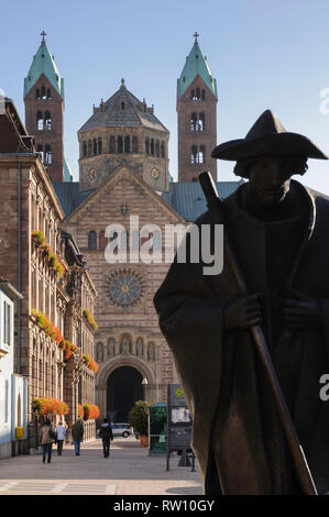 Dom zu Speyer, Rheinland-Pfalz, Deutschland, Deutschland, Stockfoto