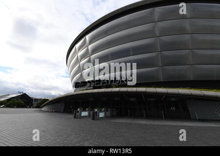 Die SSE Hydro Arena, Glasgow, Schottland, UK Stockfoto