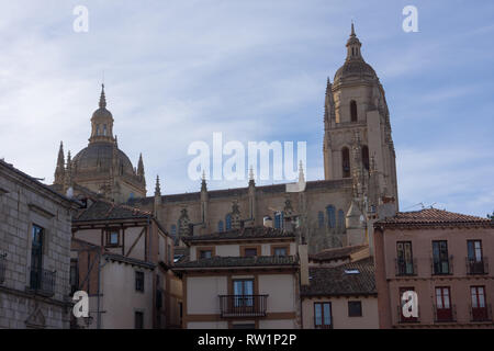 Catedral de Segovia, Kathedrale von Segovia, Segovia, Spanien Stockfoto