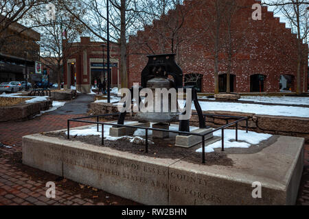 Salem Armory Besucherzentrum in der historischen Innenstadt von Salem, Massachusetts, USA. Stockfoto