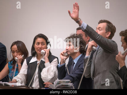 Sotheby's, New Bond Street, London, UK. 26. Februar, 2019. Impressionismus, Moderne und Surrealistische Kunst abend Verkauf der wichtigsten Werke Befehle top Preise. Stockfoto