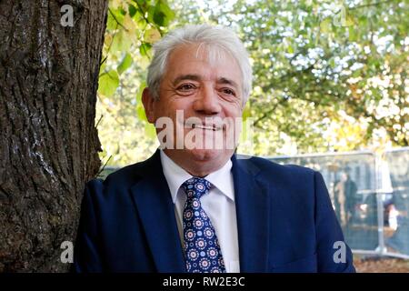 Kevin Keegan, bei Cheltenham Literatur Festival am Dienstag, um über sein neues Buch reden. Vom 9. Oktober 2018 Bild von Andrew Higgins - tausend Wort Medien Stockfoto