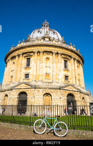 Radcliffe Camera, Bibliothek, Oxford, University Town, Oxford Universität, Stadt, Stadt, Oxfordshire, Cotswolds, England, Englisch, Großbritannien, Großbritannien, England, GB, VEREINIGTES KÖNIGREICH, Stockfoto