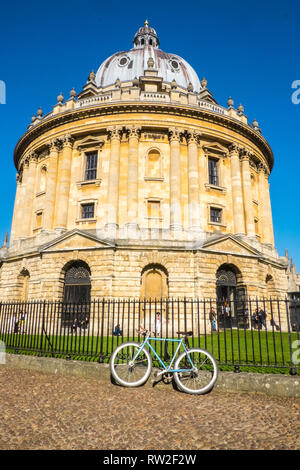 Radcliffe Camera, Bibliothek, Oxford, University Town, Oxford Universität, Stadt, Stadt, Oxfordshire, Cotswolds, England, Englisch, Großbritannien, Großbritannien, England, GB, VEREINIGTES KÖNIGREICH, Stockfoto