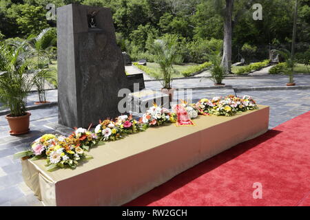 Der Präsident der Republik Mosambik, Herrn Filipe Jacinto Nyusi, wird auf einem Staatsbesuch in Mauritius vom 30. Januar bis 02. Februar 2019. Stockfoto