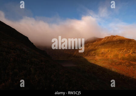 Comeragh Berge Morgen Stockfoto