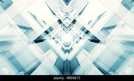 Zusammenfassung Hintergrund futuristisches Konzept Space Technology Stockfoto