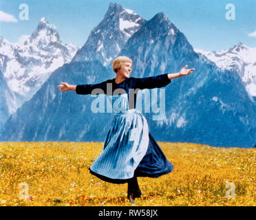 JULIE ANDREWS, der Klang der Musik, 1965 Stockfoto