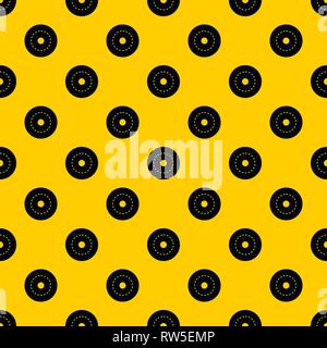 Kreis Straße Muster Vektor Stock Vektor