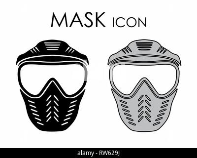 Maske Symbol Stock Vektor