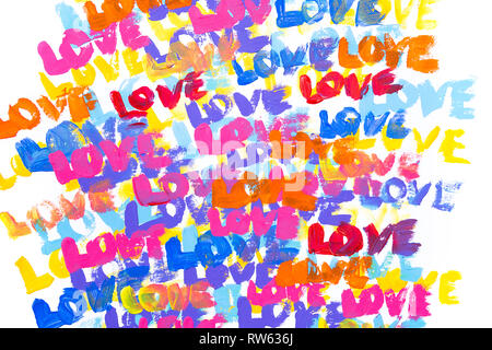 Grafisches Element bringt Helligkeit und Farbe Stockfoto