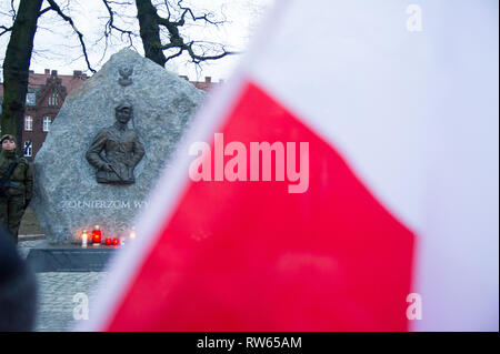 Nationaler Tag der Erinnerung an die Verfluchten Soldaten in Danzig, Polen. 1.März 2019 © wojciech Strozyk/Alamy Stock Foto Stockfoto